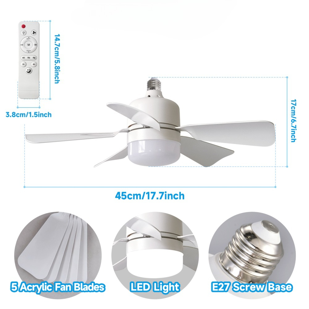 Modern LED Ceiling Fan Light w - Garage Lighting Decor 리뷰 및 가격