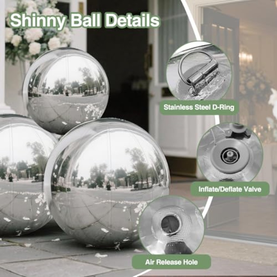 Inflatable Mirror Ball for Par - Disco Ball Mirror 리뷰 및 가격