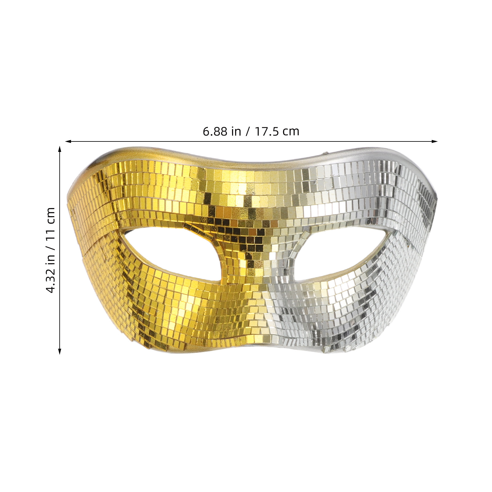 Disco Mirror Mask Half Face Ma - Disco Ball Mirror 리뷰 및 가격