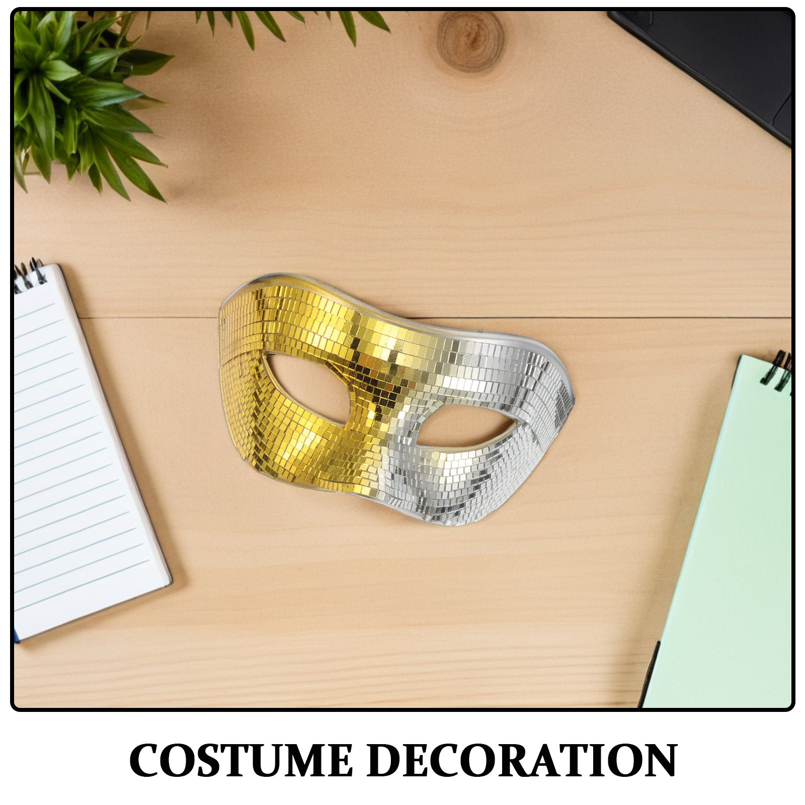 Disco Mirror Mask Half Face Ma - Disco Ball Mirror 리뷰 및 가격