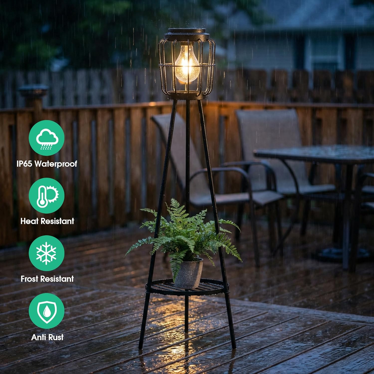 Solar Lights with Plant Stand, - Decor Lighting Pack 리뷰 및 가격