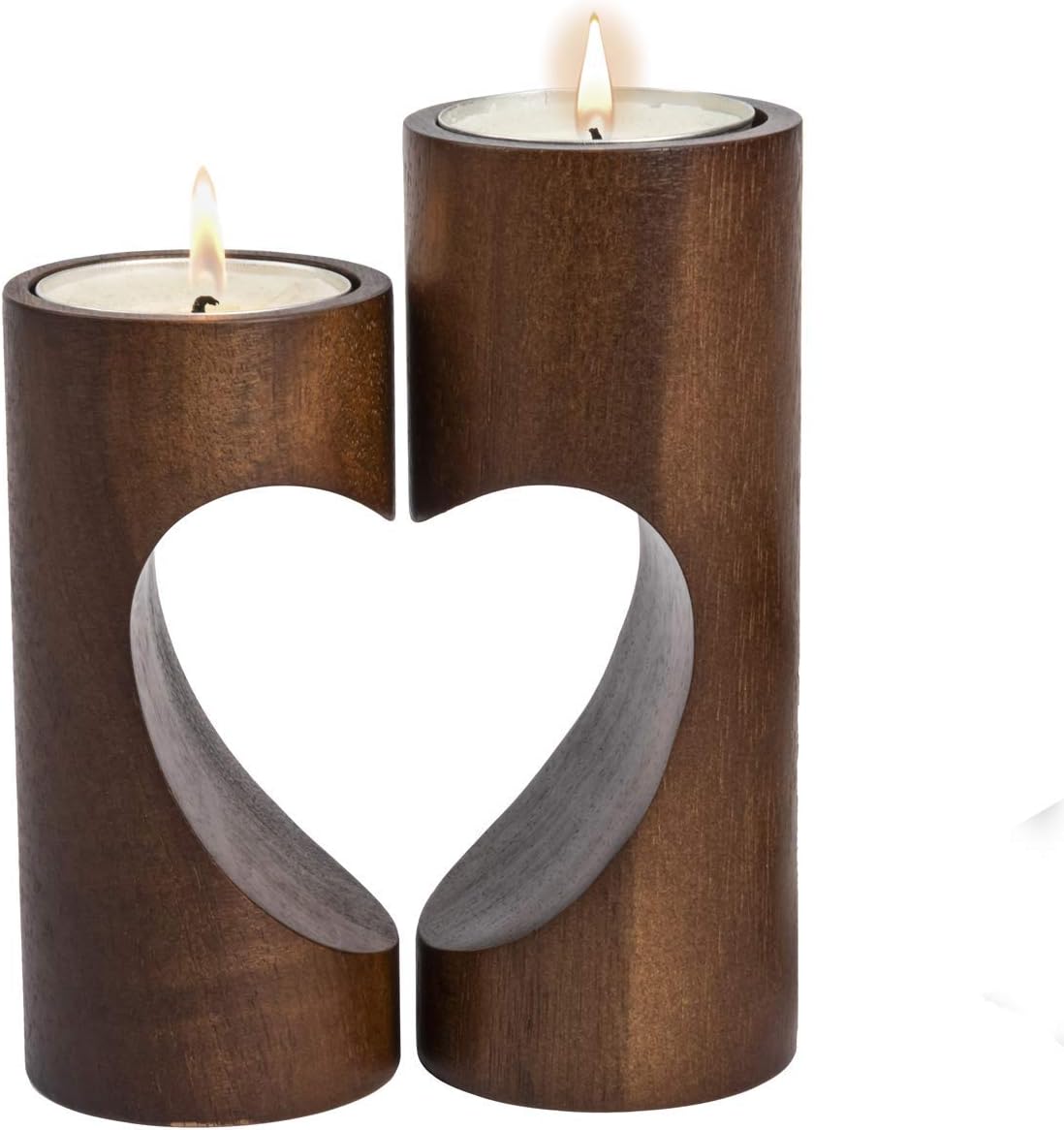 Wood Tealight Candle Holders,  - Candle Holder Set 리뷰 및 가격