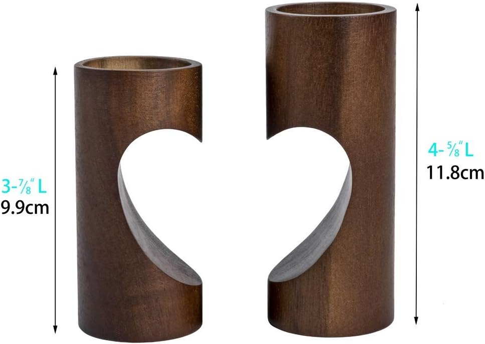 Wood Tealight Candle Holders,  - Candle Holder Set 리뷰 및 가격