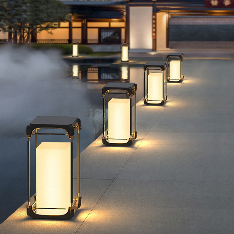 Luminous floor lamp courtyard  - Lighting Decoration Outdoor 리뷰 및 가격