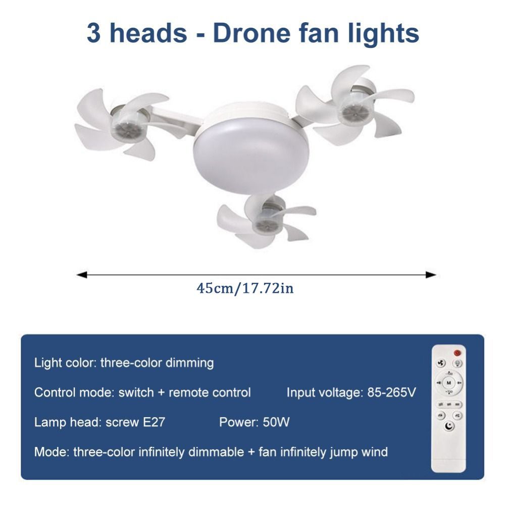 Simple 2 in 1 Ceiling Fan Remo - Decor Lighting Ceiling Fans 리뷰 및 가격