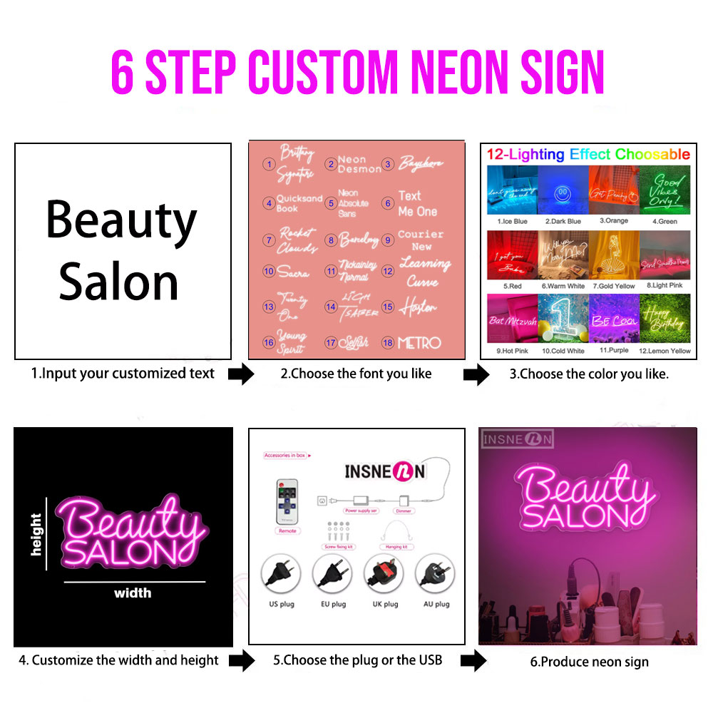 Custom Led Neon Signs LED Ligh - Neon Sign Custom Led 리뷰 및 가격