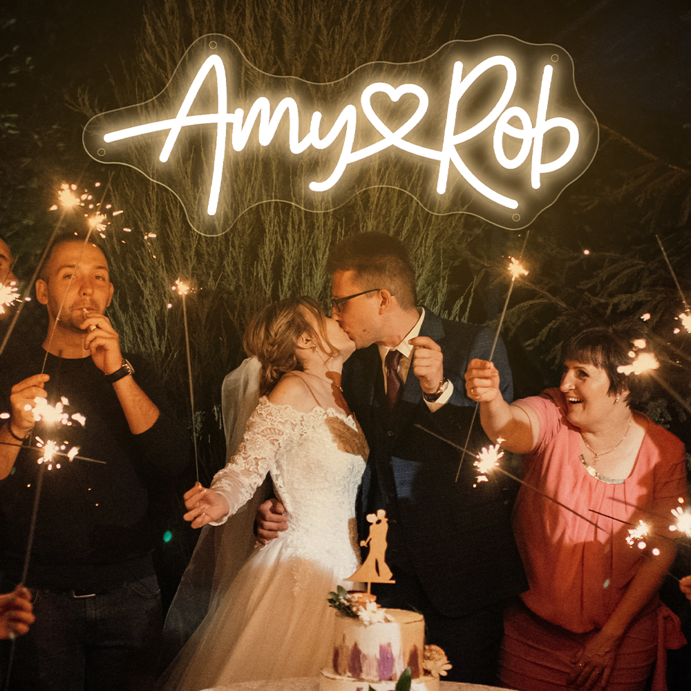 Custom Wedding Neon Sign Coupl - Neon Sign Custom Led 리뷰 및 가격