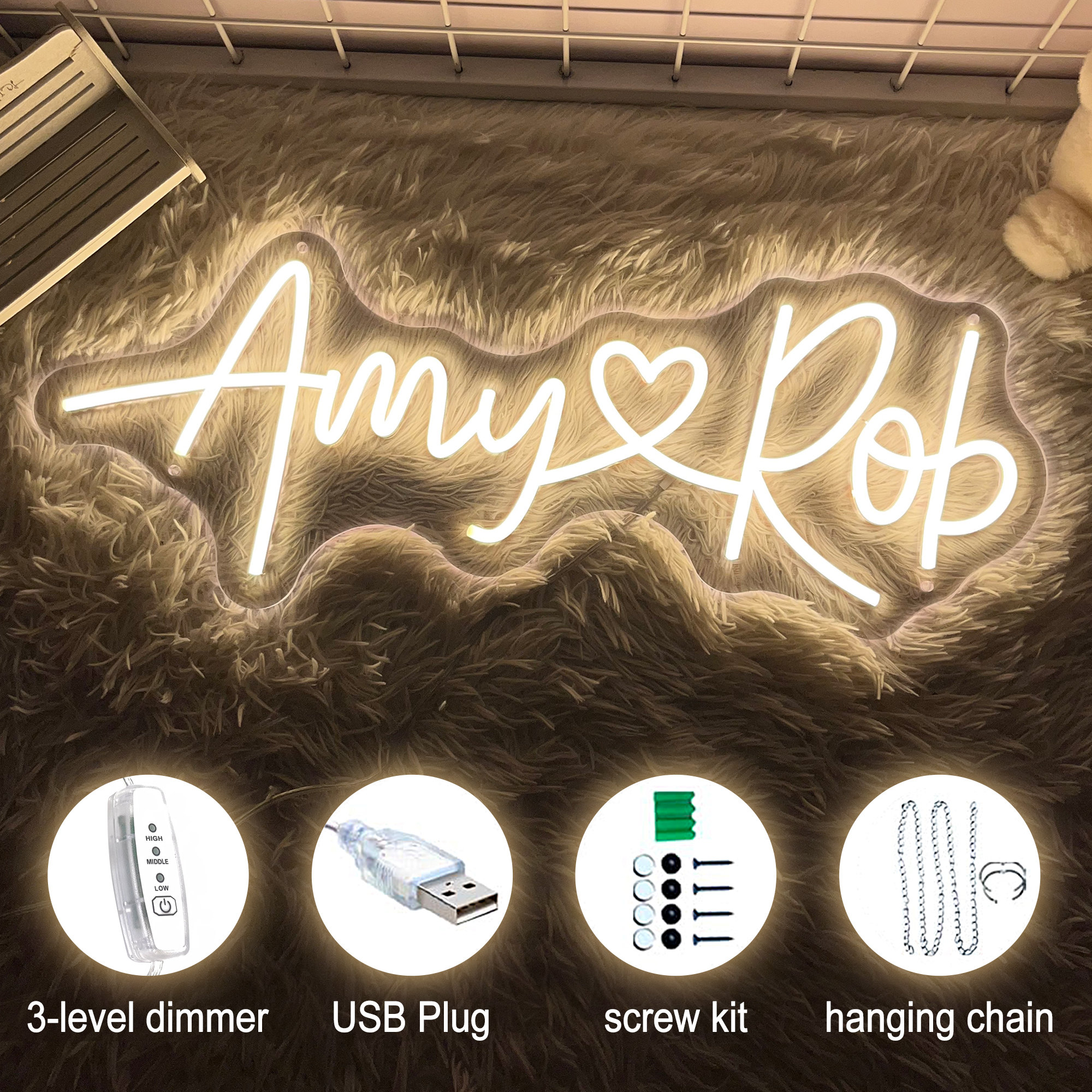Custom Wedding Neon Sign Coupl - Neon Sign Custom Led 리뷰 및 가격