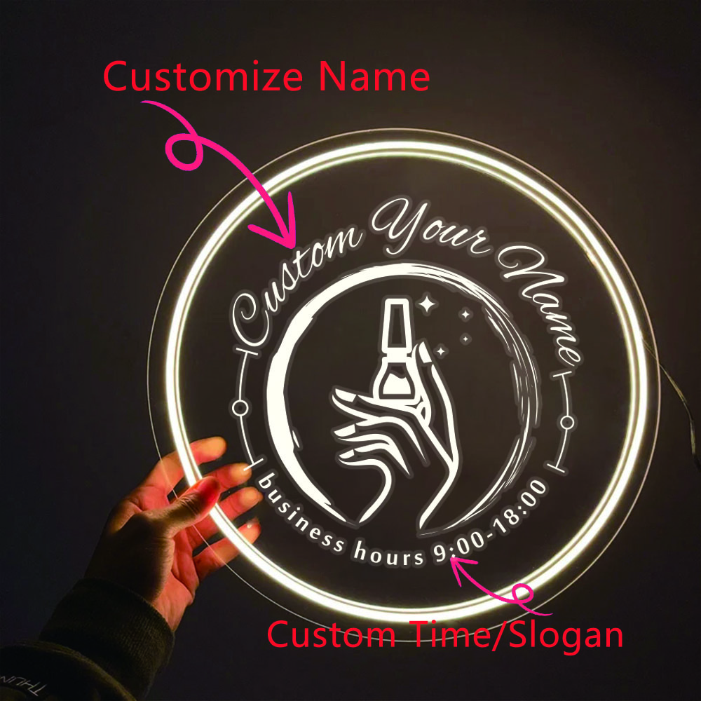1PC Round Shape Nail Art Theme - Lighting Decoration For Wedding 리뷰 및 가격