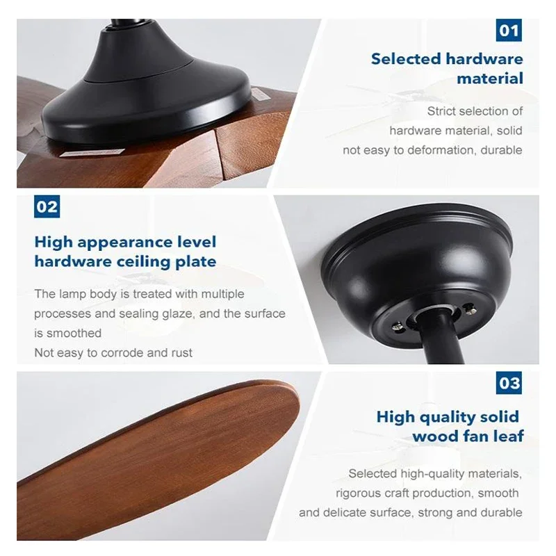 42 52 60in Ceiling Fan Wood In - Decor Lighting Ceiling Fans 리뷰 및 가격