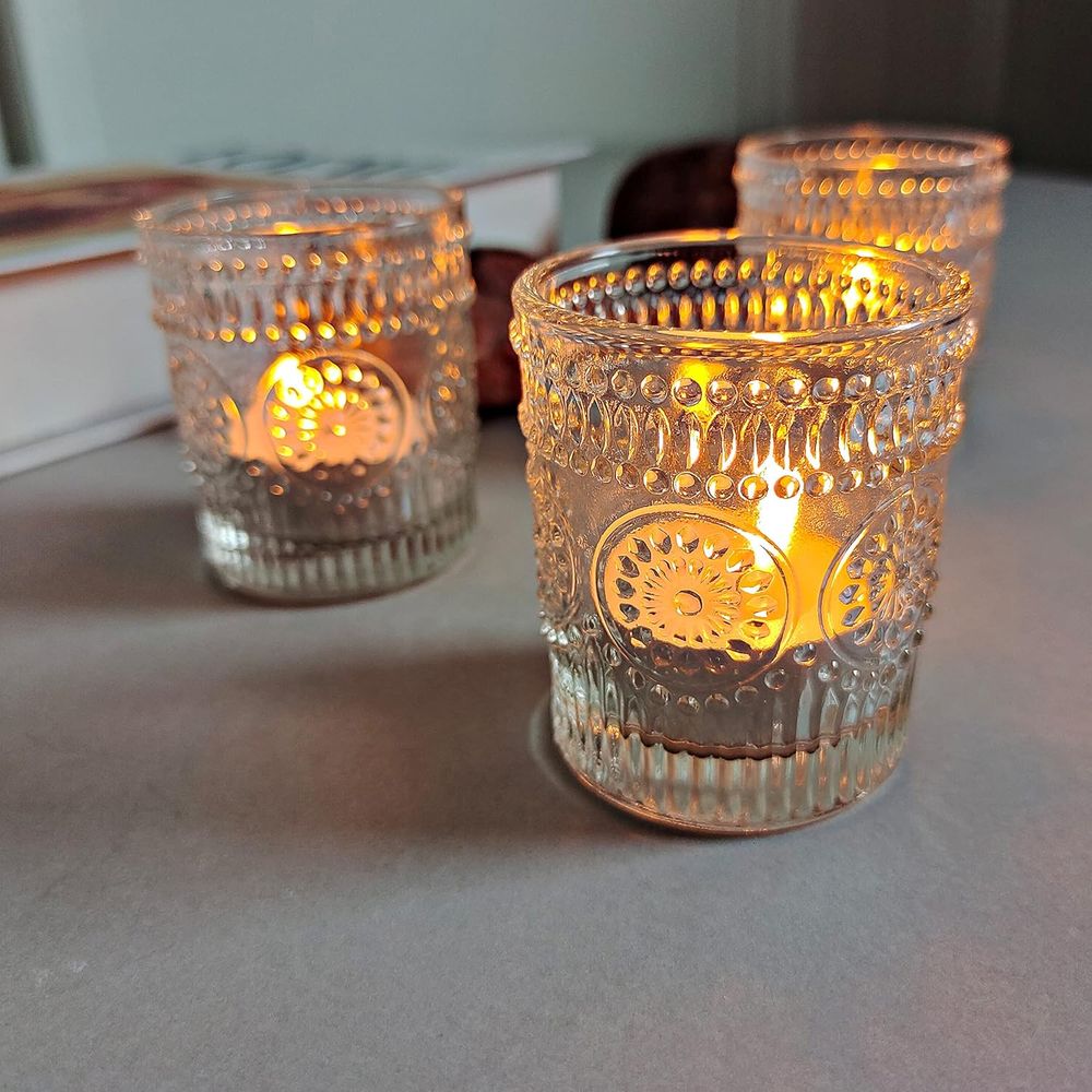 Clear Tealight Candle Holders  - Lighting Decoration For Wedding 리뷰 및 가격