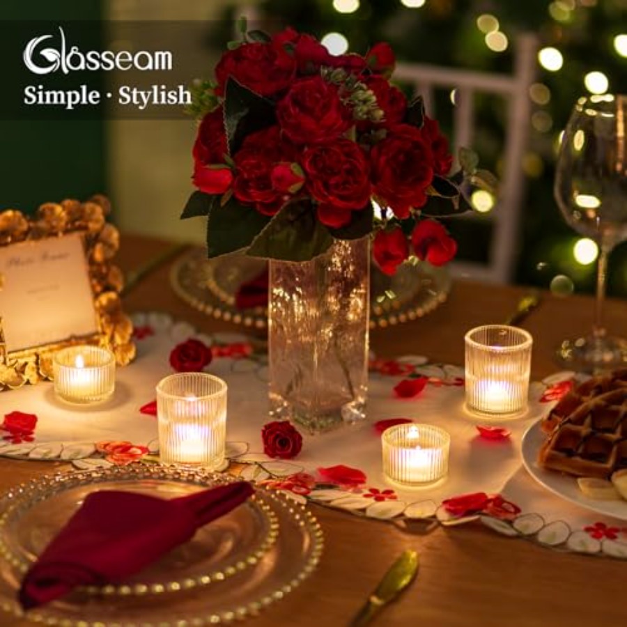Clear Glass Votive Candle Hold - Candle Holder Set 리뷰 및 가격