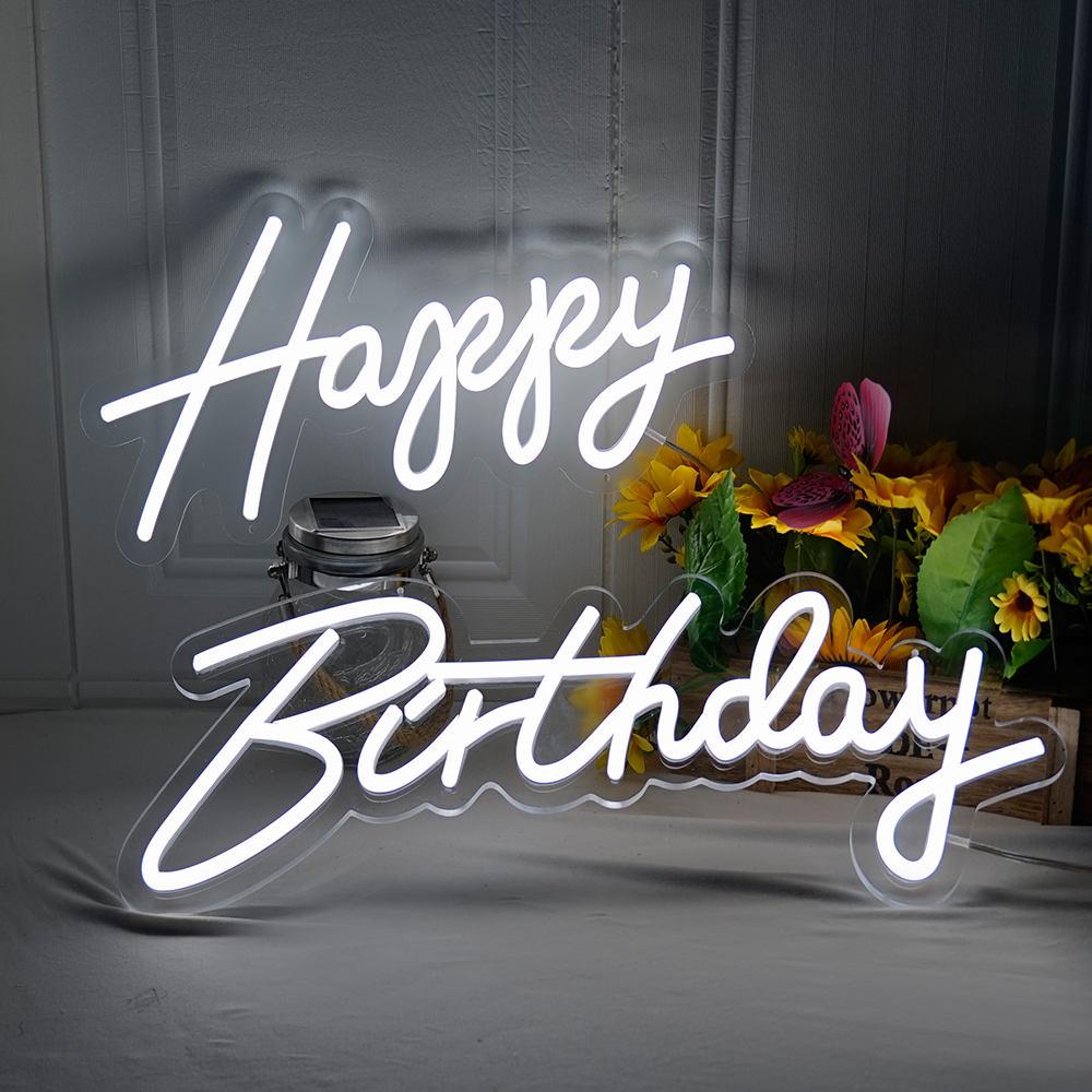 Happy Birthday Neon Sign 45-76 - Neon Sign Custom Led 리뷰 및 가격