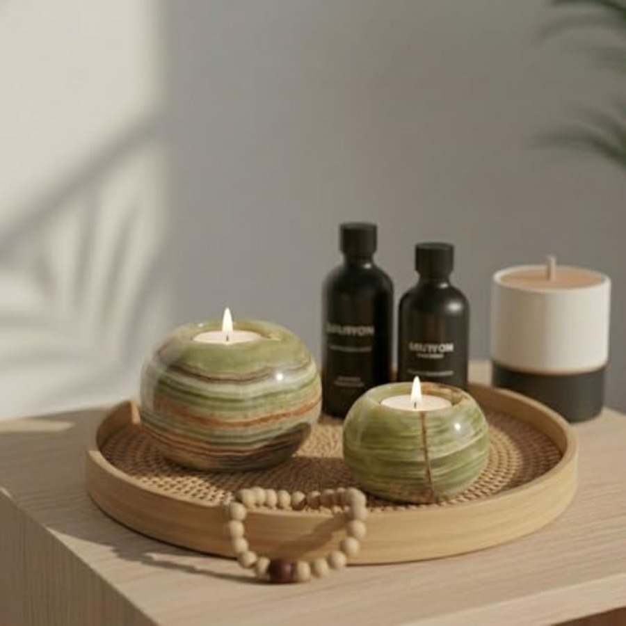 Marble Tealight Candle Holder  - Candle Holder Set 리뷰 및 가격