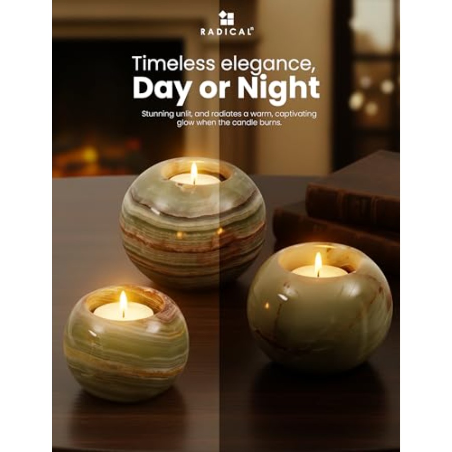 Marble Tealight Candle Holder  - Candle Holder Set 리뷰 및 가격