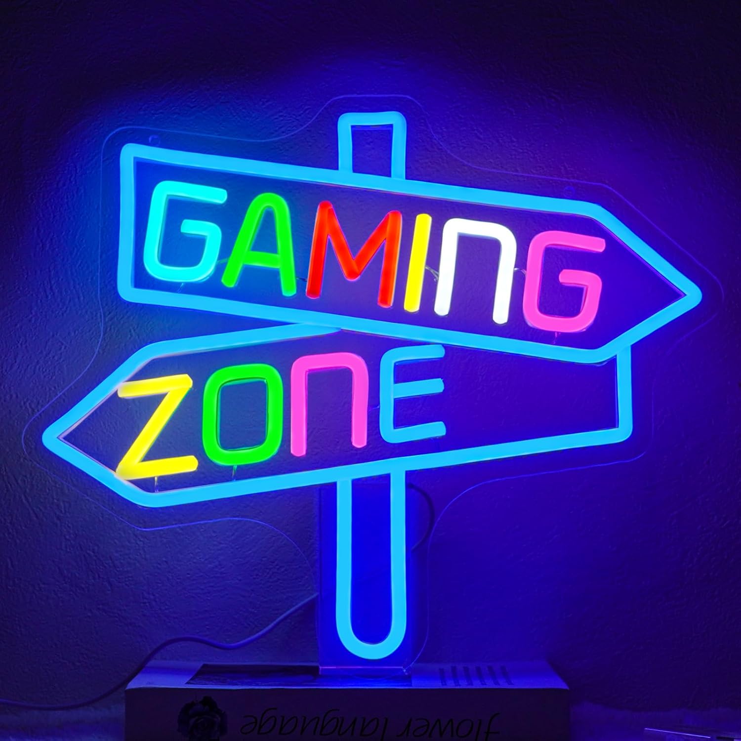 Gaming Zone Neon Sign USB LED  - Lighting Decoration In Bedroom 리뷰 및 가격