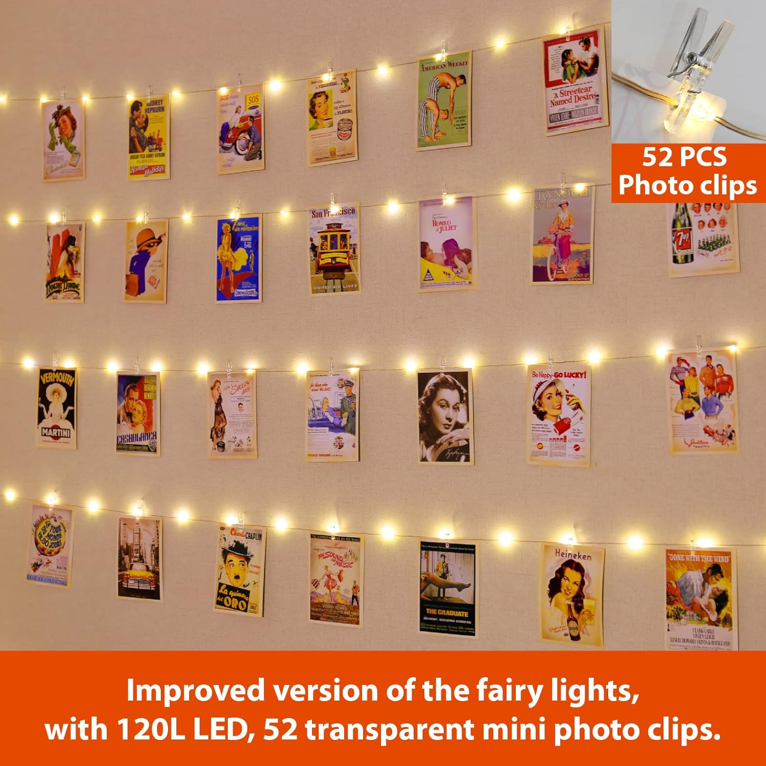 120LED 40Ft Fairy String Light - Lighting Decoration For Wedding 리뷰 및 가격