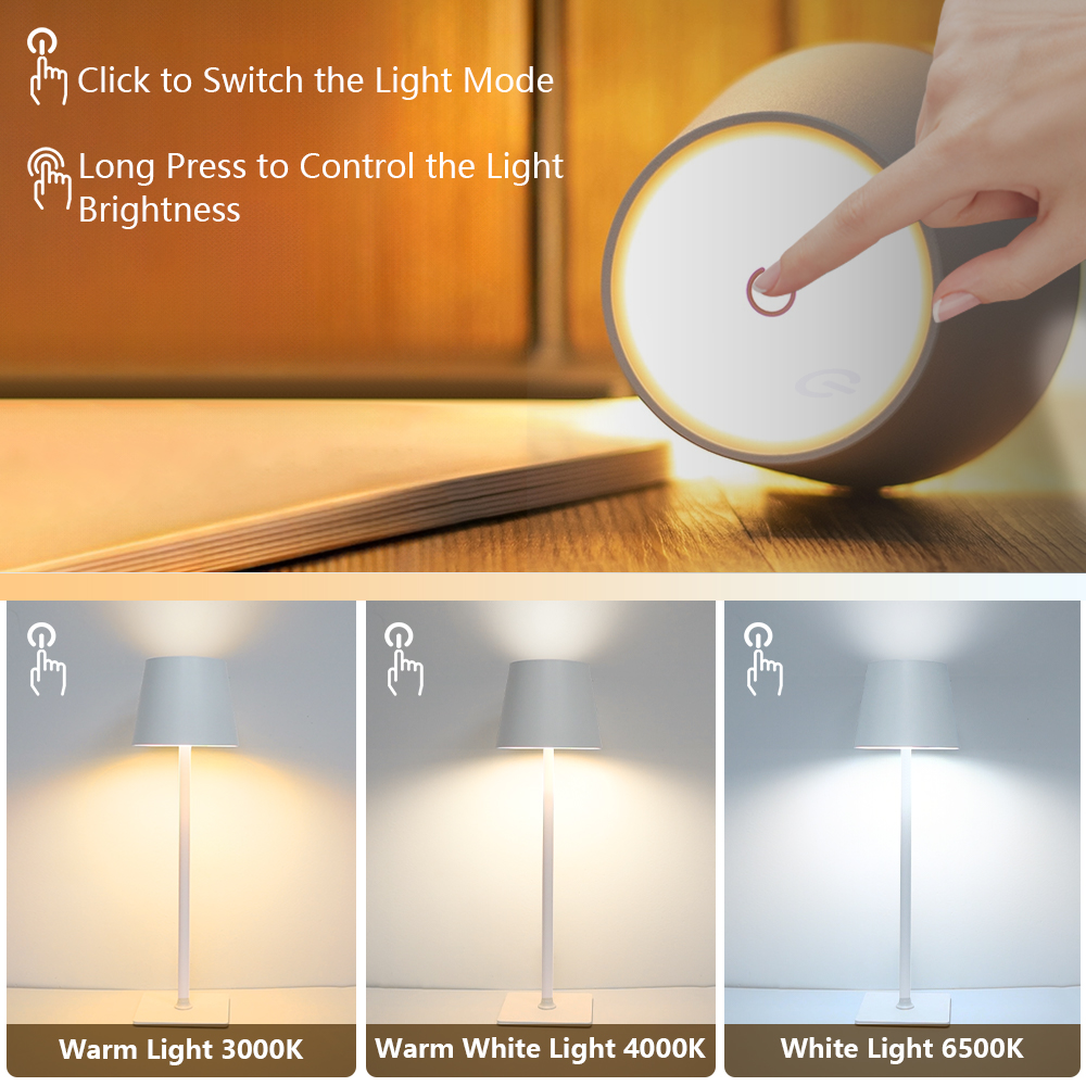 LED Rechargeable Desk Light Wi - Lighting Decoration In Bedroom 리뷰 및 가격