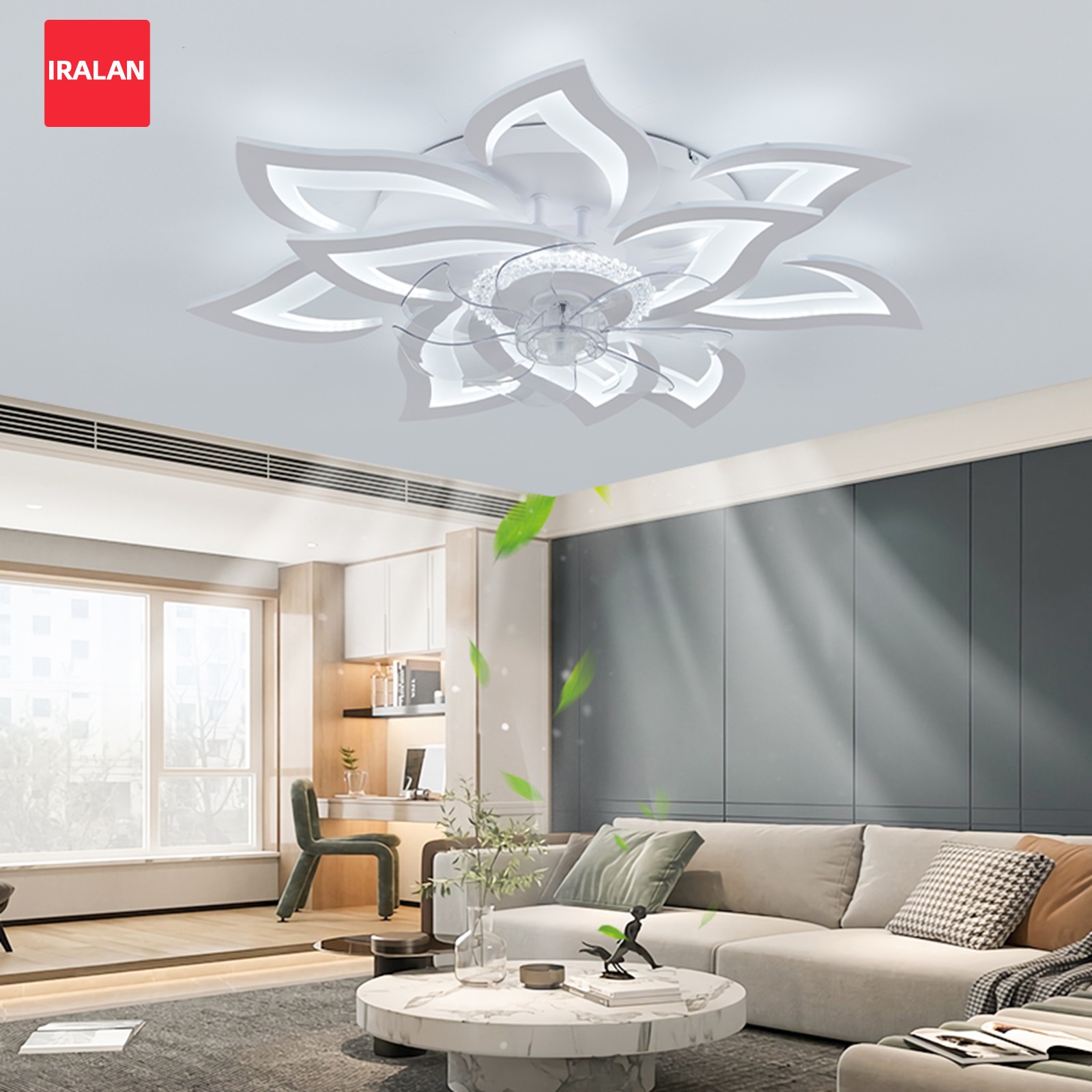 Flower Ceiling Fan with Lighti - Decor Lighting Ceiling Fans 리뷰 및 가격
