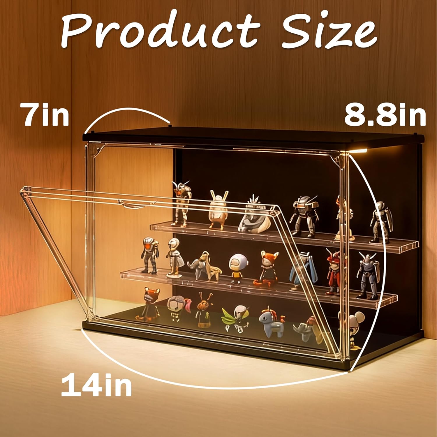 3-Tier Stackable LED Display C - Lighting & Home Decor Studio Photos 리뷰 및 가격