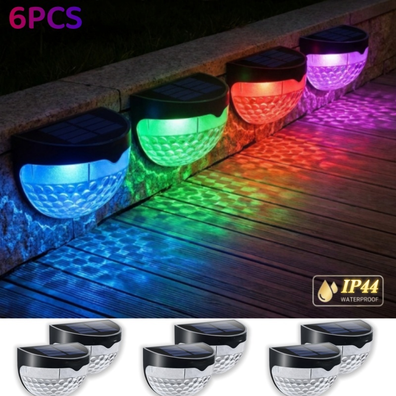 12/6 PCS solar wall lights, so - Garage Lighting Decor 리뷰 및 가격