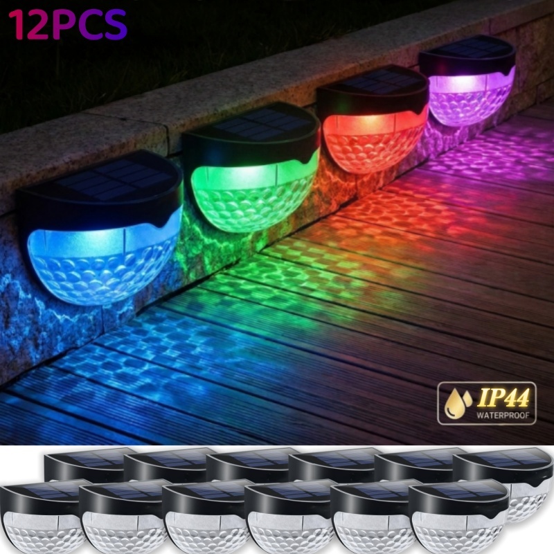 12/6 PCS solar wall lights, so - Garage Lighting Decor 리뷰 및 가격