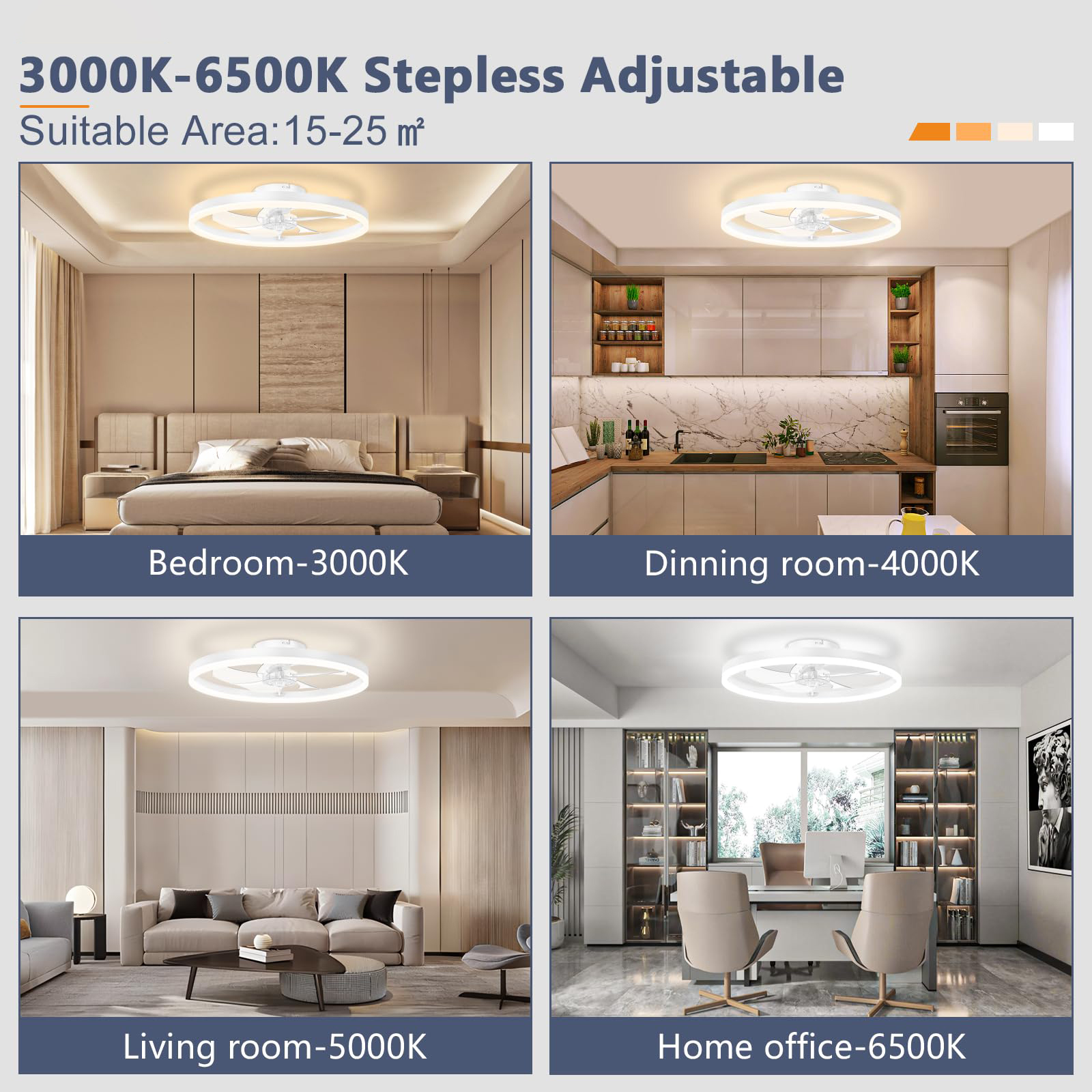 IRALAN Modern Ceiling Fan LED  - Decor Lighting Ceiling Fans 리뷰 및 가격